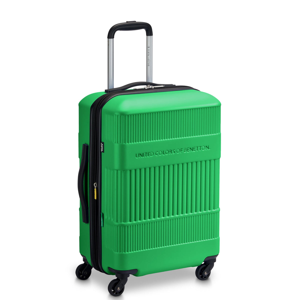 Green Carry-On 20 Inch Hardside Expandable Luggage with Spinner Wheels C7054