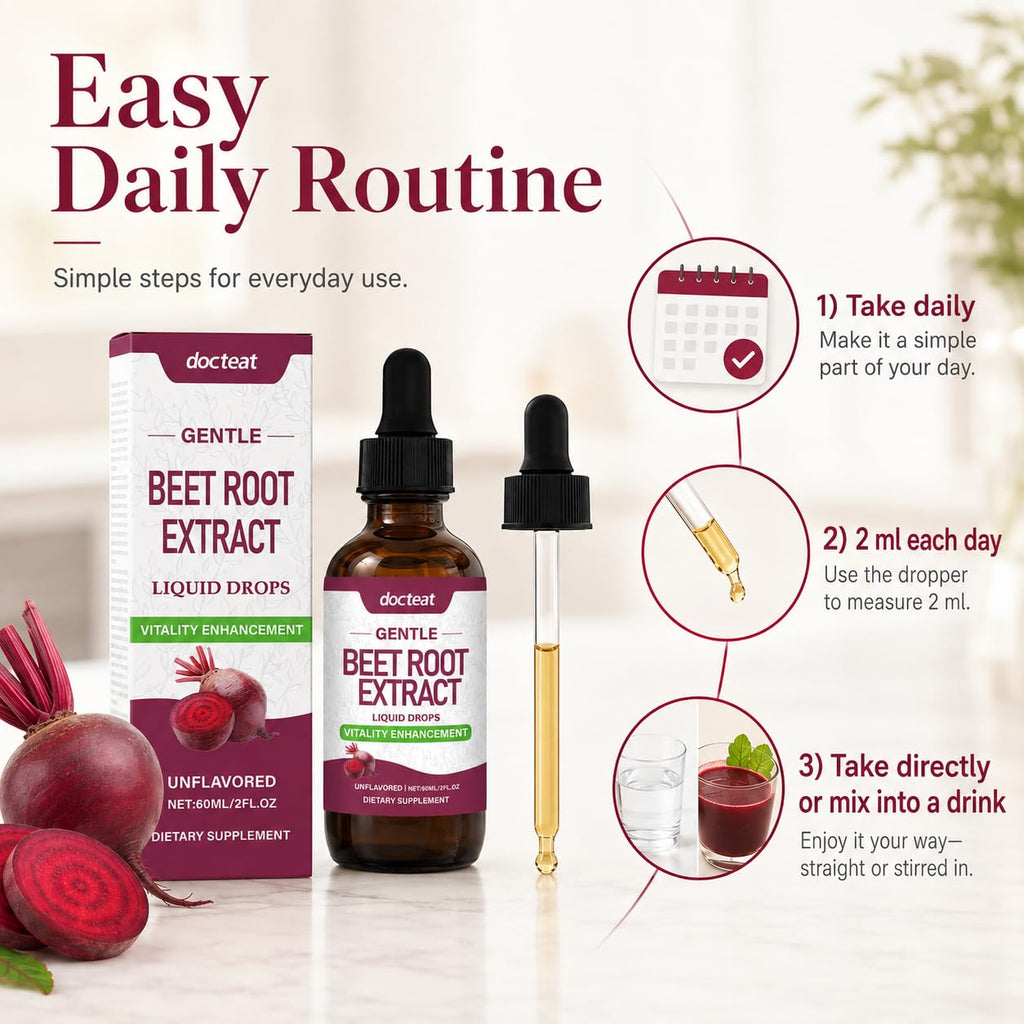 1000mg Beetroot Extract Liquid Drops 60mL J7656