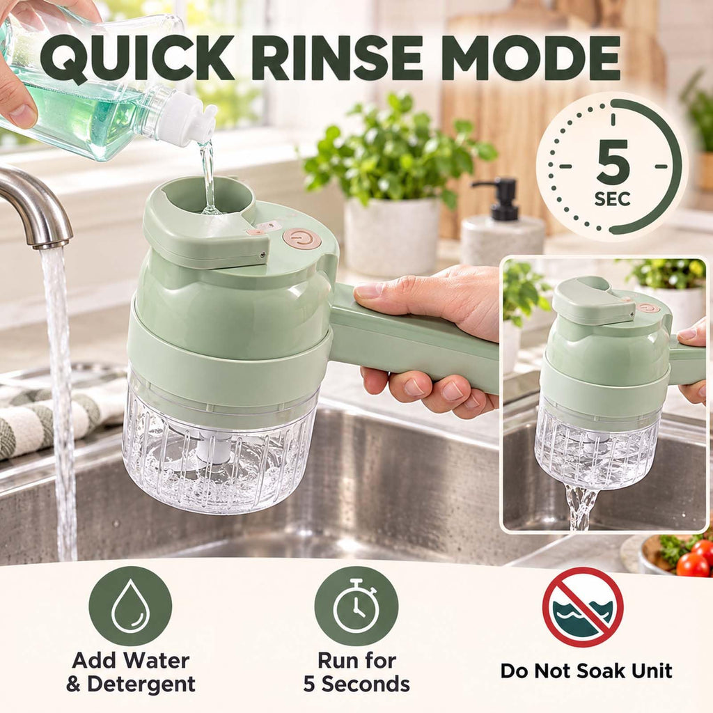 5-In-1 Electric Vegetable Chopper L9082