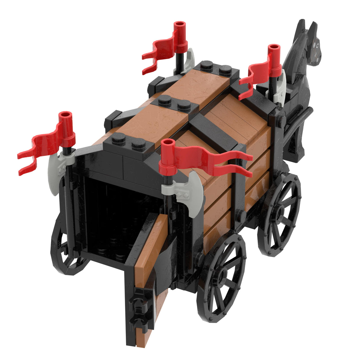 Medieval Carriage Building Blocks Y403