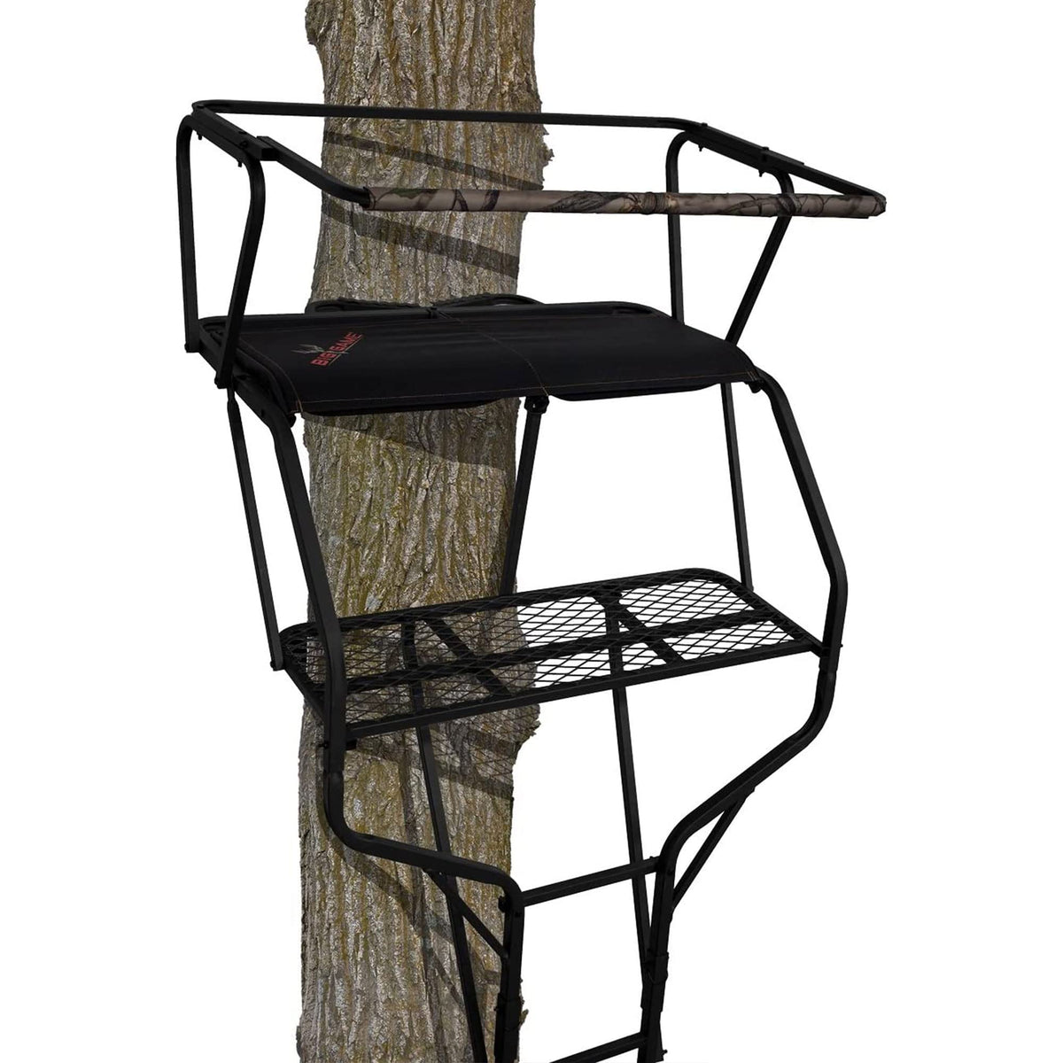 2 Person 18 Foot Tall Portable Hunting Tree Ladder Stand (2 Pack) F371648