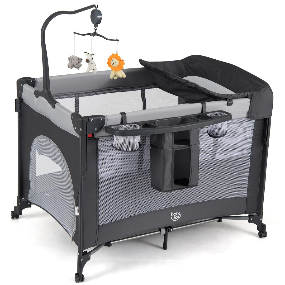 6 in 1 Pack and Play with Bassinet J59269