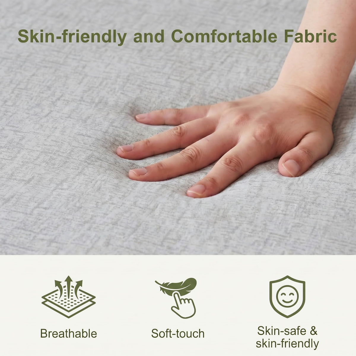 6 Inch Twin Size Cooling Gel Memory Foam Mattress U280