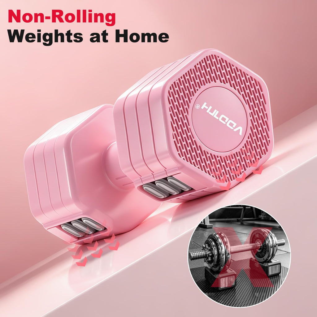 Adjustable Dumbbell Set 5/10 LB Pair W266760