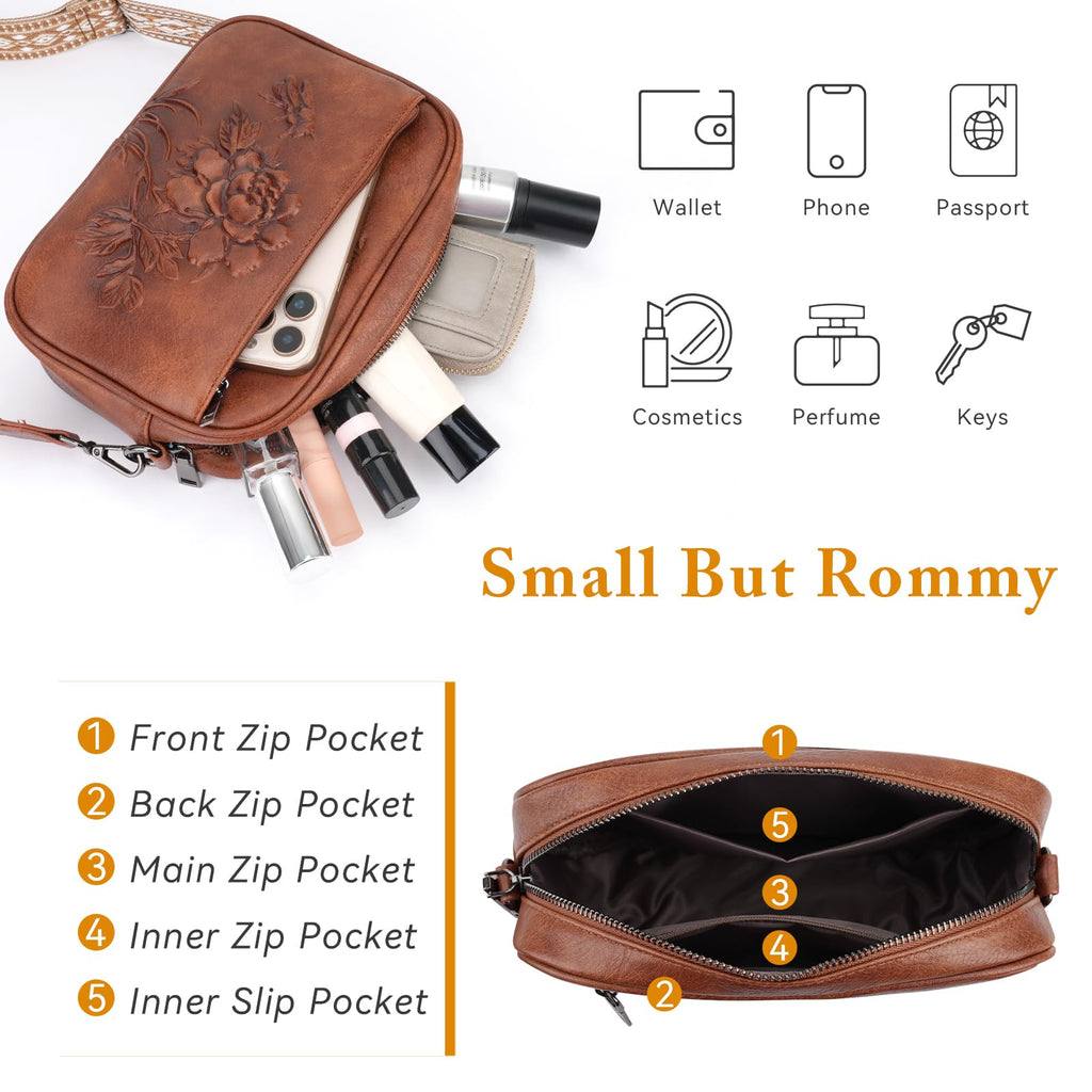 Crossbody Purse and Shoulder Bag N6435
