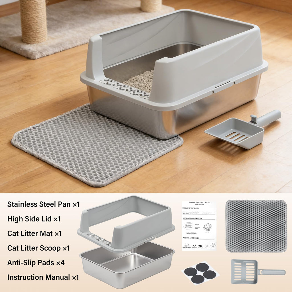 Stainless Steel Small Litter Box P78709
