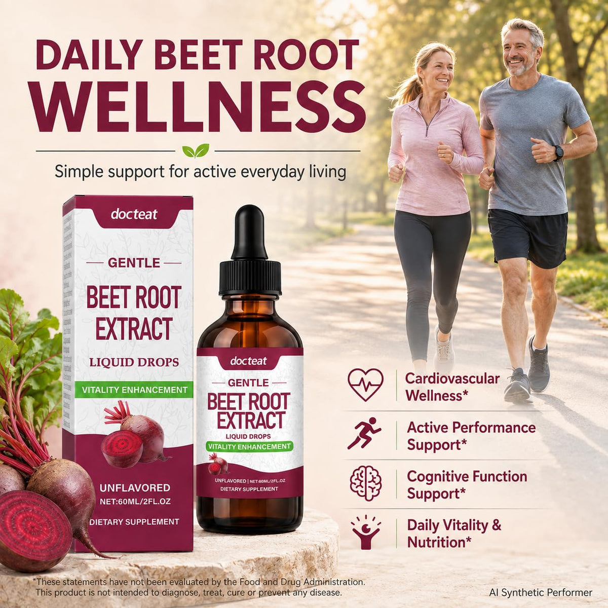 1000mg Beetroot Extract Liquid Drops 60mL J7656
