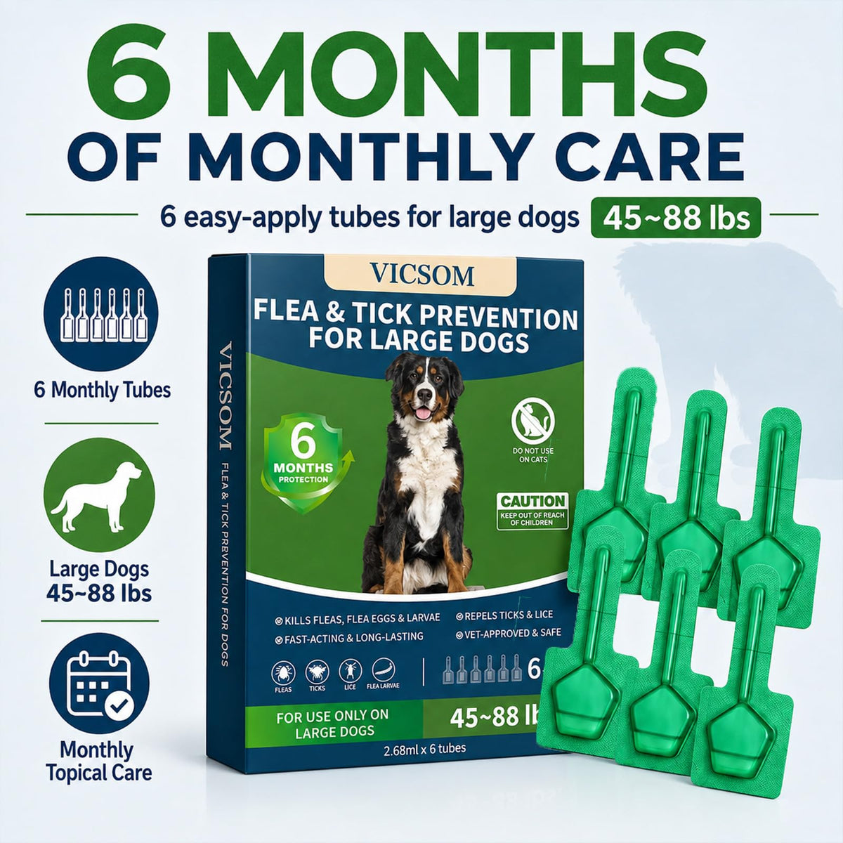 Flea and Tick Prevention for Large Dogs M476331