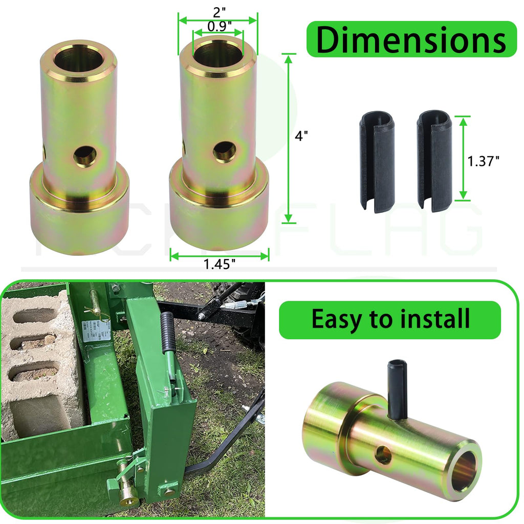 Cat 1 Quick Hitch Adapter Bushings Kit P8735