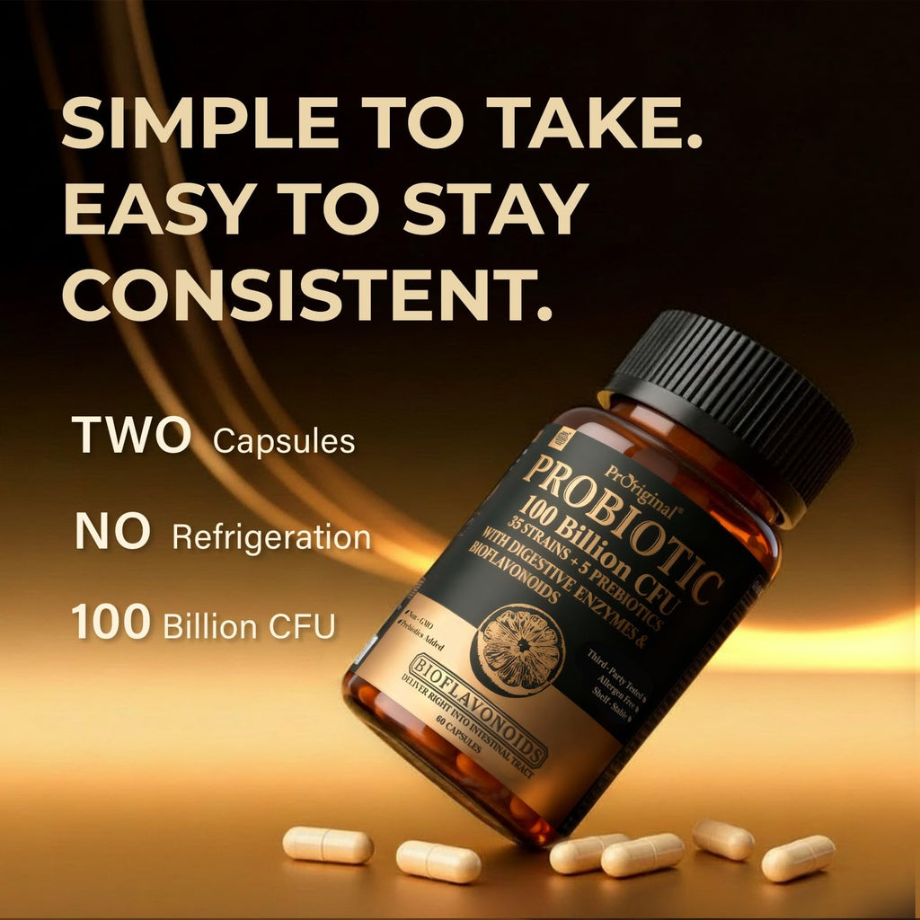Probiotics 100 Billion CFU 35 Strains 60 Capsules F29776