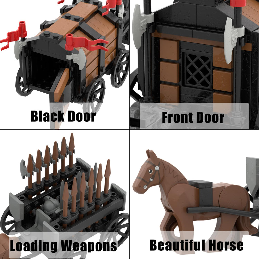 Medieval Carriage Building Blocks Y403