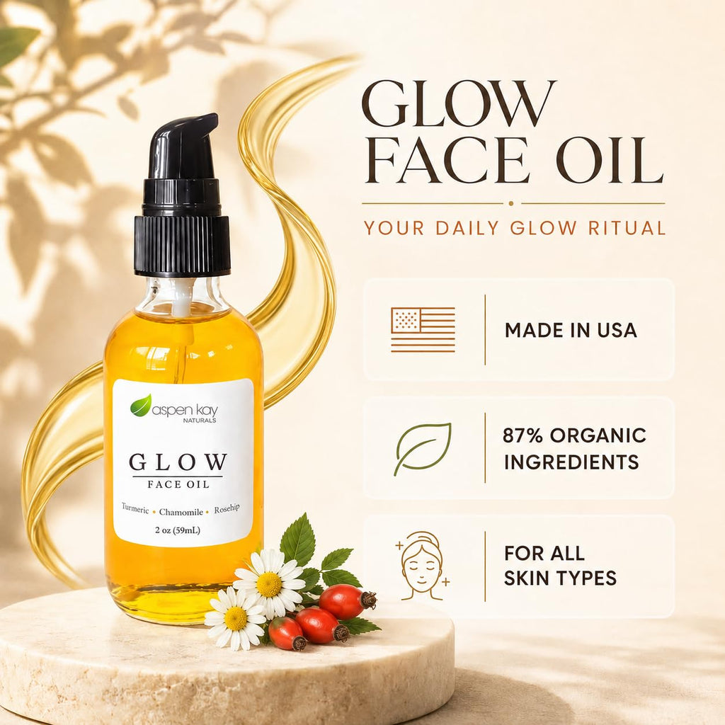 Turmeric Rosehip Camellia Vitamin C Face Oil 2 oz S237