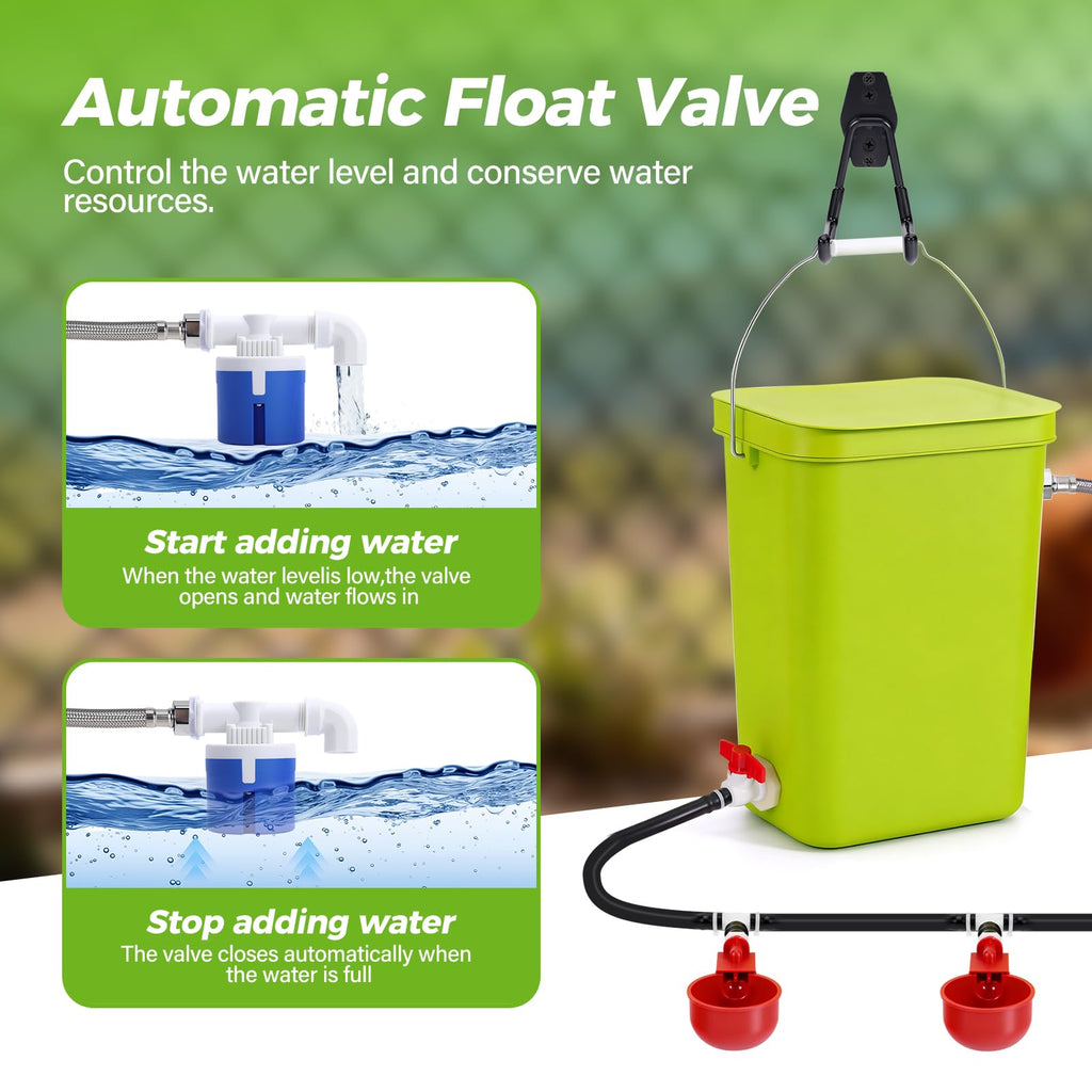 Automatic Chicken Waterer Set E24656