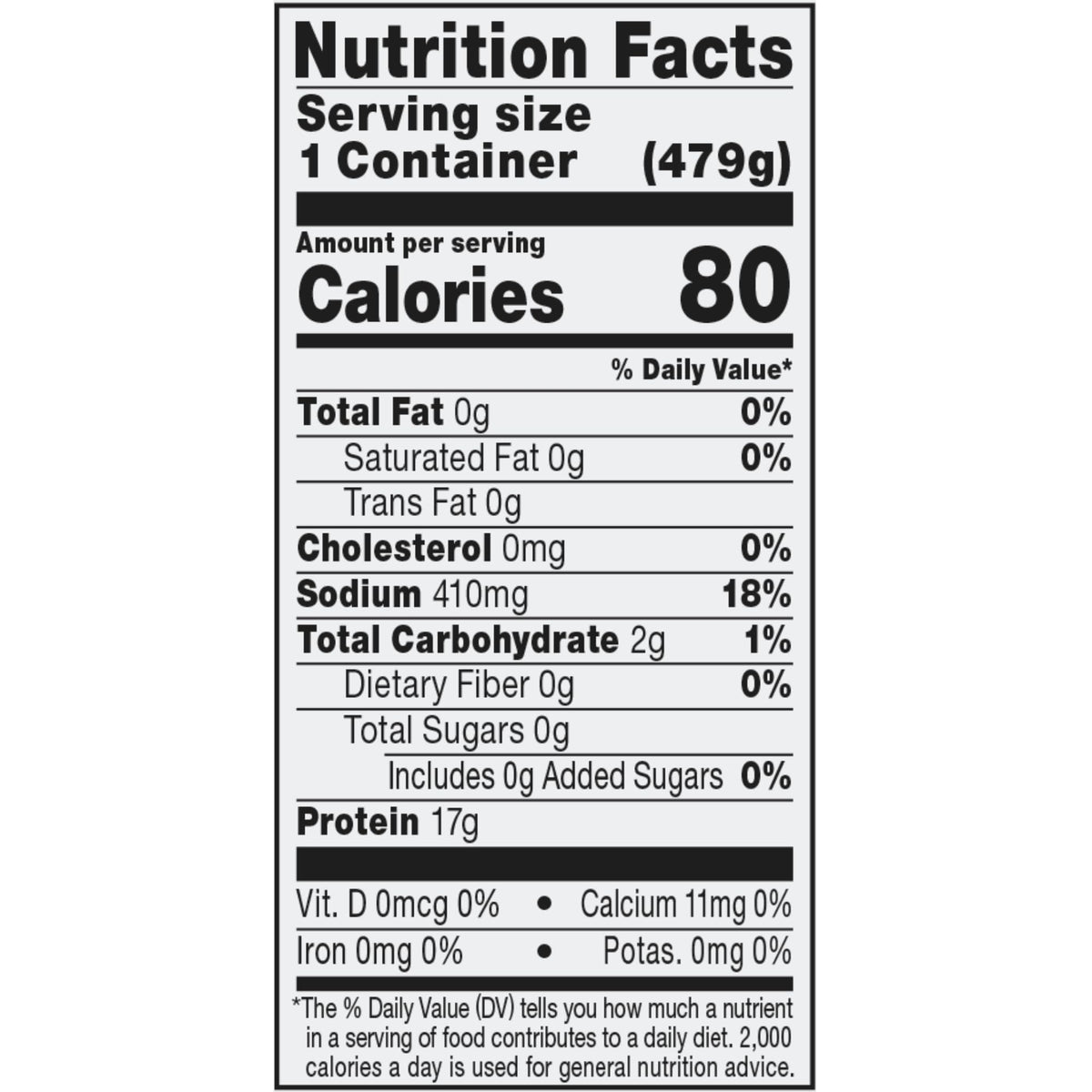 Organic Beef Bone Broth No Salt Added 16.9oz 6 Pack G9540