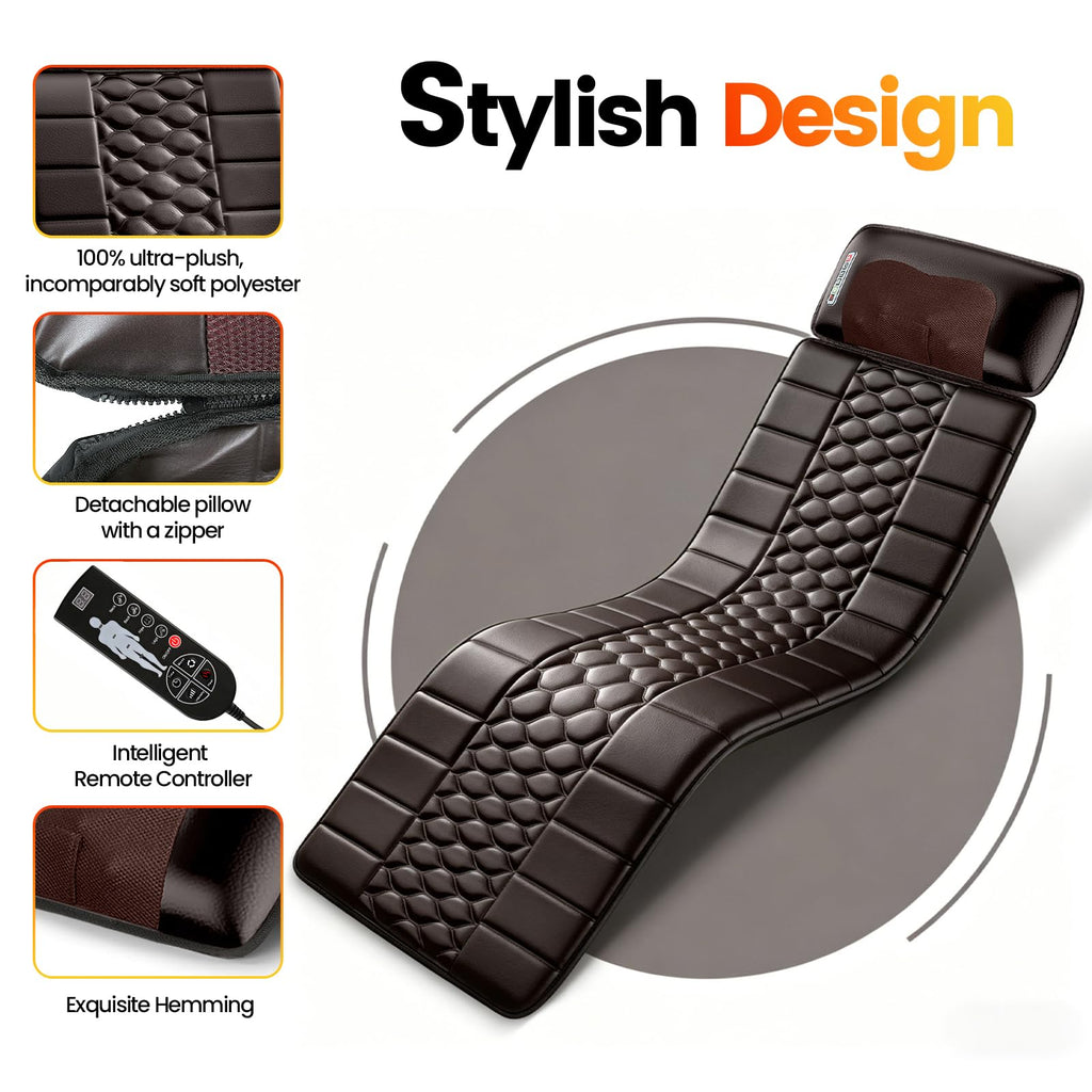 Full Body Massage Mat with Heat D893