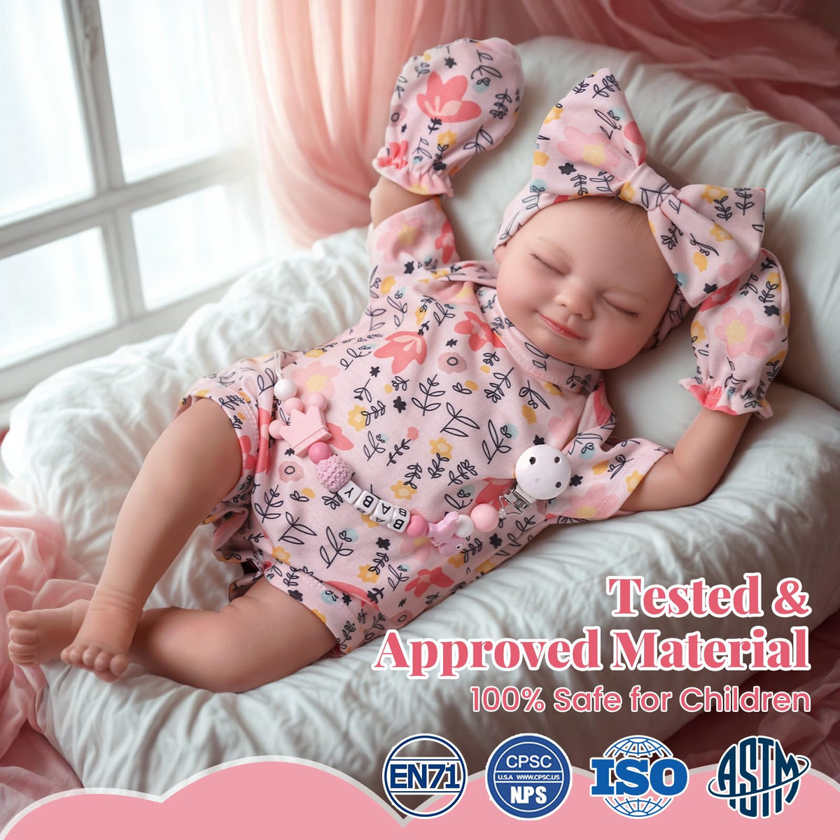 Lifelike Reborn Baby Dolls 17inch V775