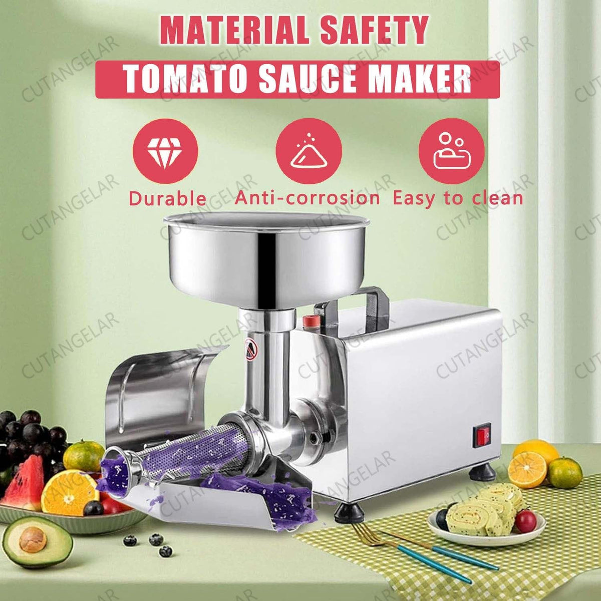 450W Food Grade Stainless Steel Ketchup Maker E327