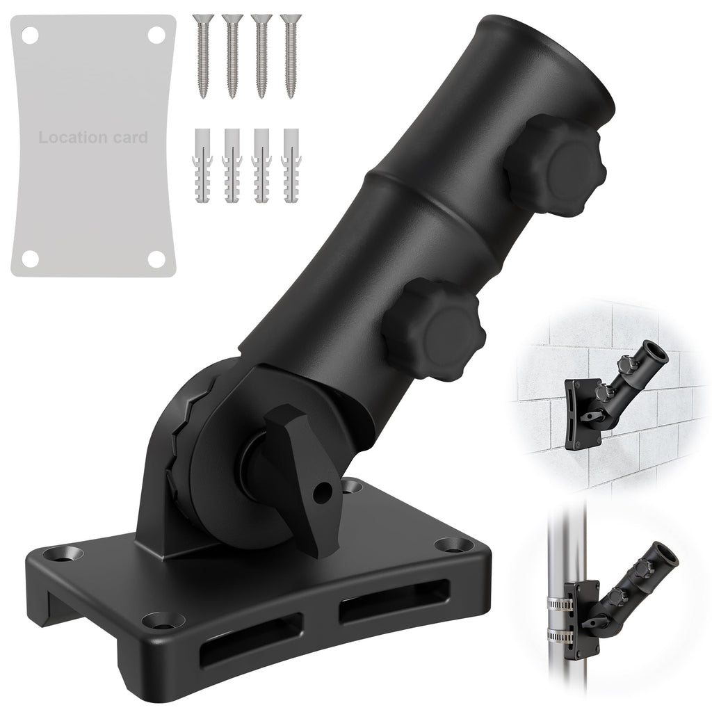 Aluminum Wall and Post Mount Flag Pole Holder O826242