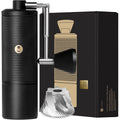 Manual Coffee Grinder 30g CNC Stainless Steel Conical Burr Matte Black S151