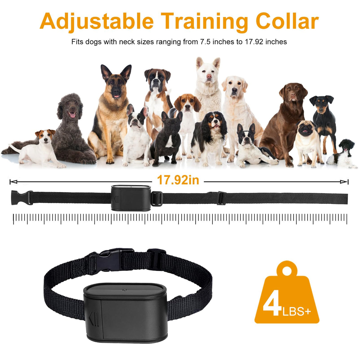 Electric Dog Fence System for 2 Dogs with 2 Waterproof Receiver Collars B5266