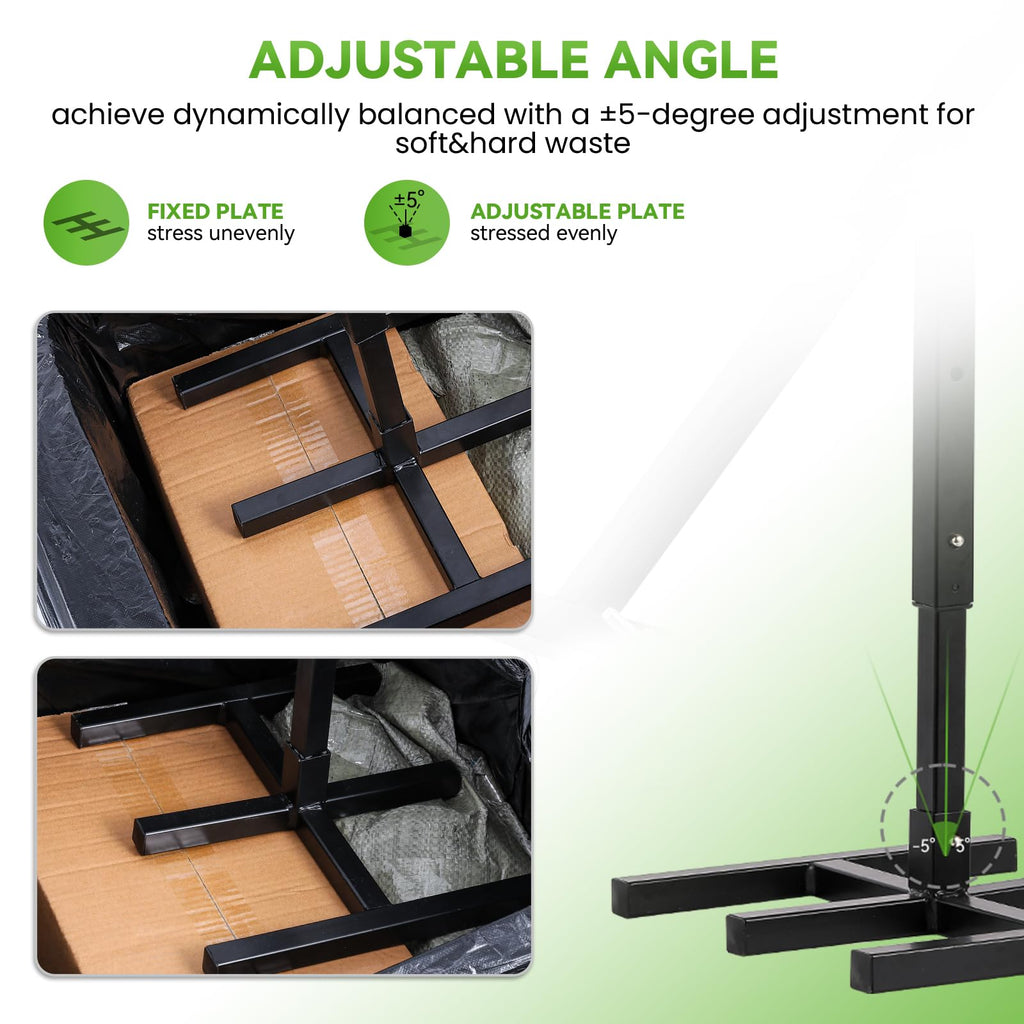 Manual Trash Compactor with Adjustable Handle C933717
