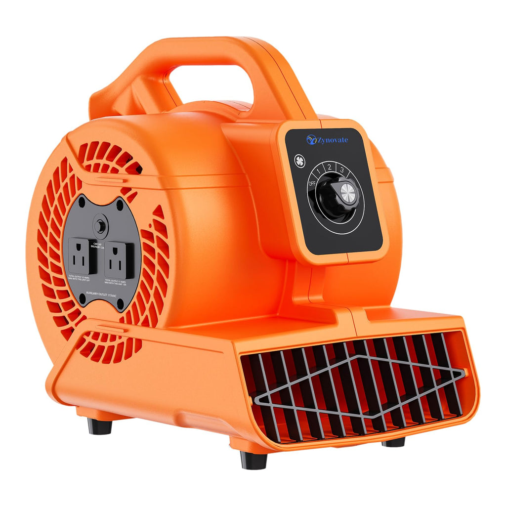 1/6 HP 600 CFM Portable Air Mover Blower Fan V8329