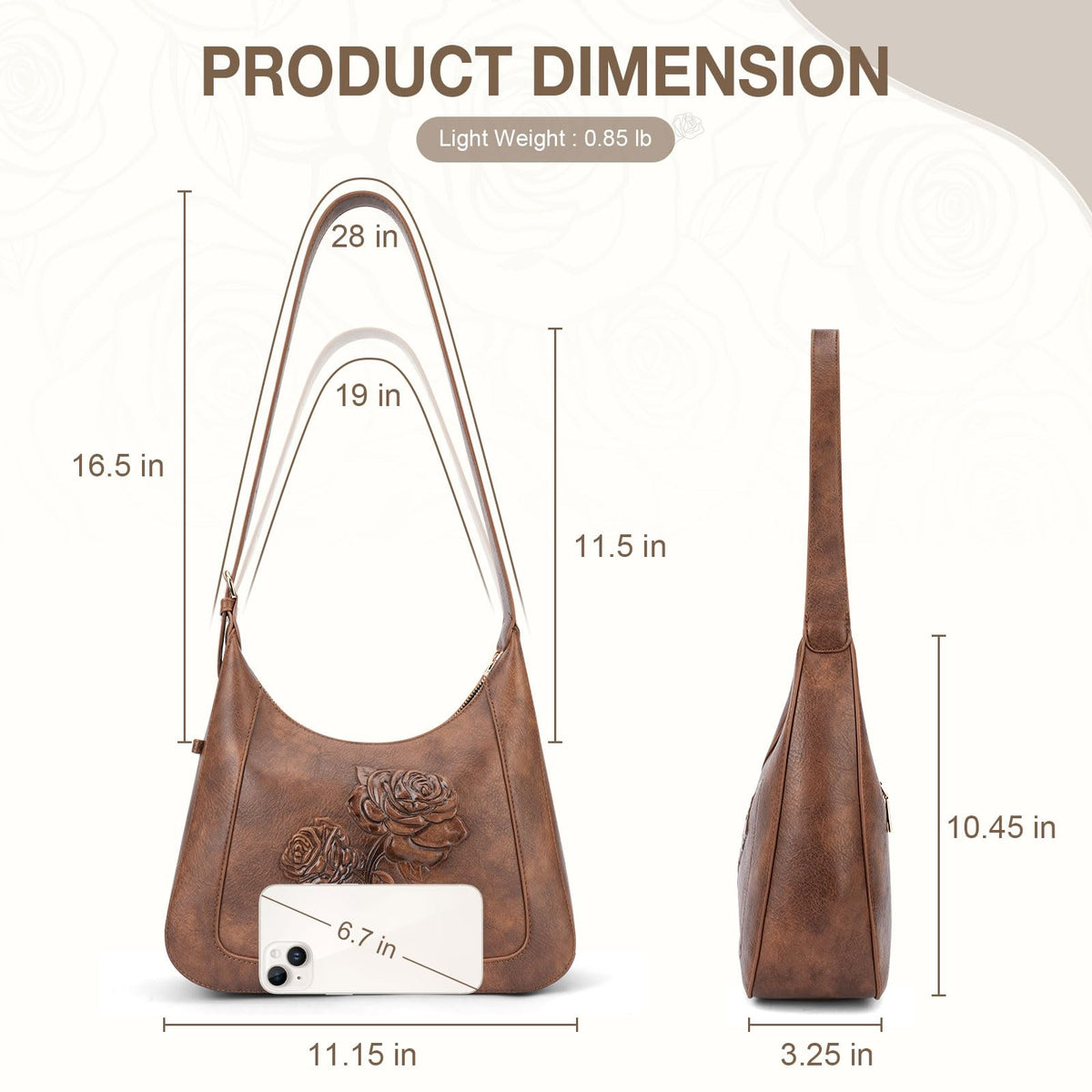 Crossbody Purse and Shoulder Bag N6435