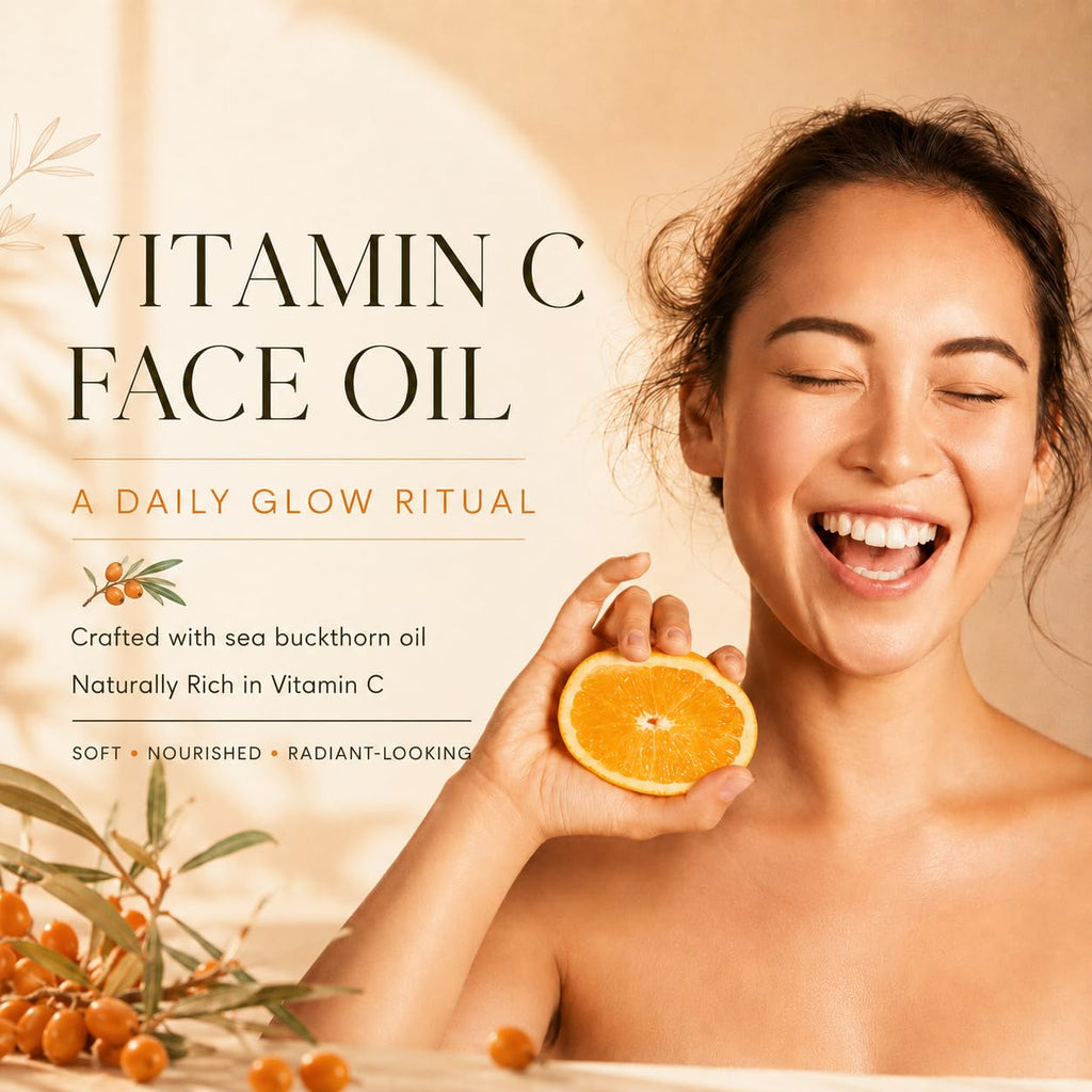 Turmeric Rosehip Camellia Vitamin C Face Oil 2 oz S237