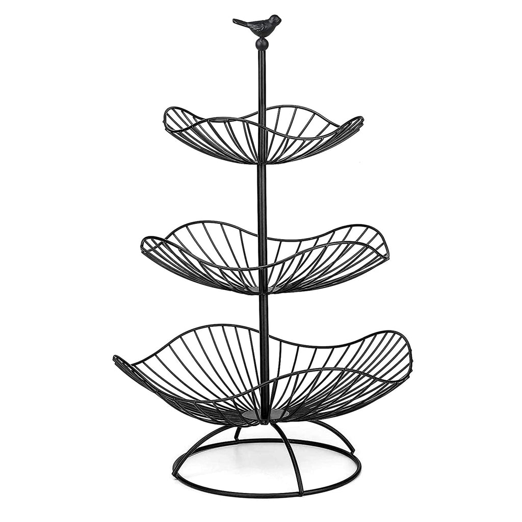 3-Tier Metal Wire Fruit Basket Stand M221847