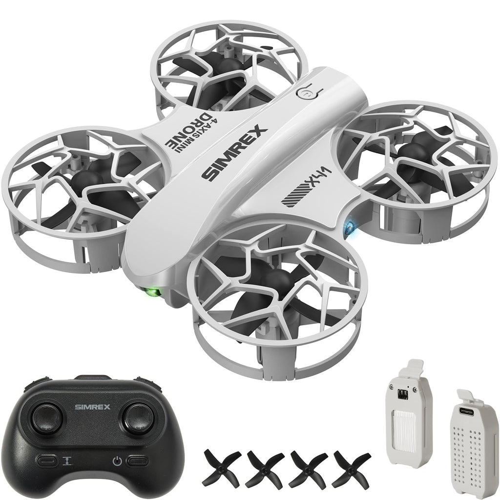 Mini Drone with 360° Flip & LED Lights, Gray T282