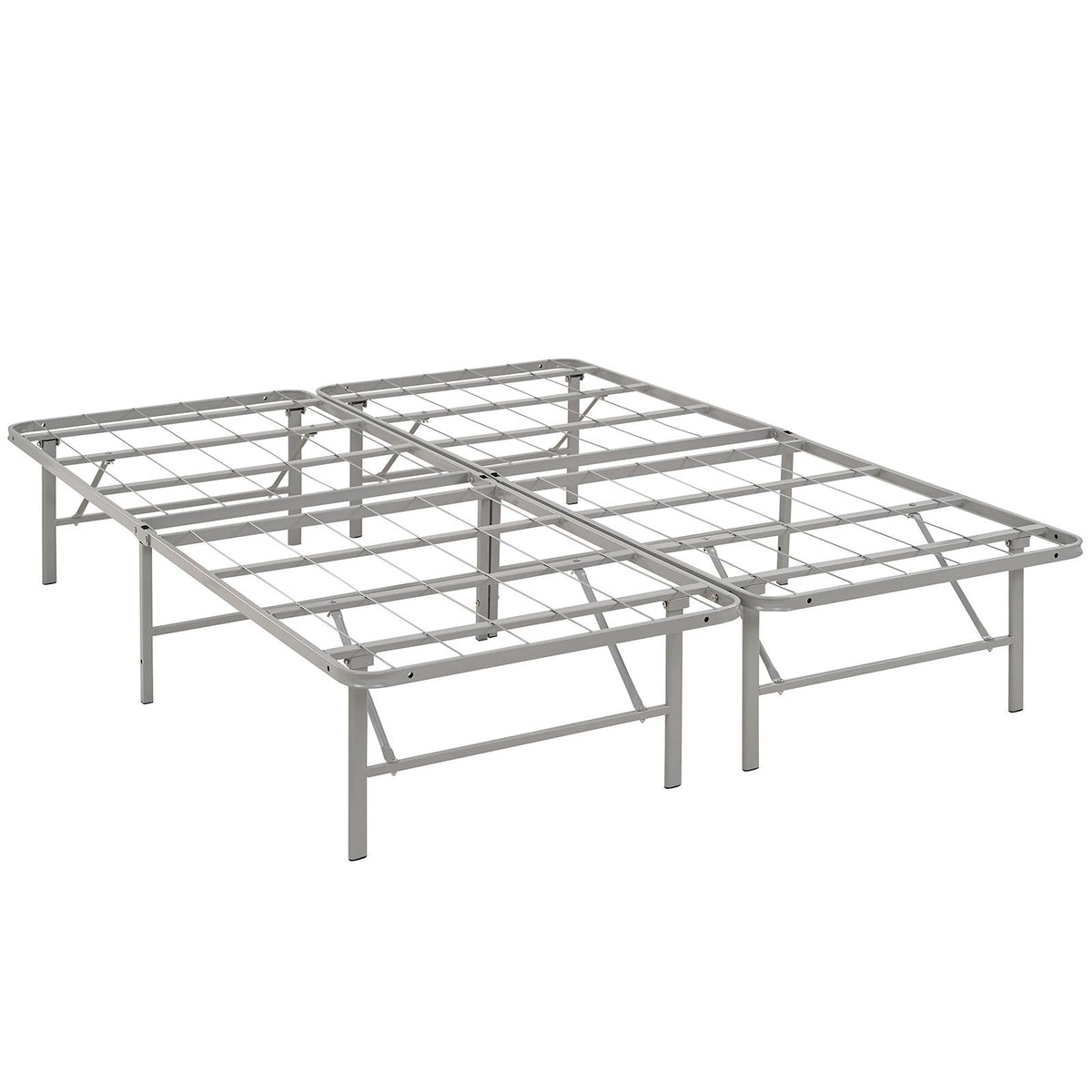 Queen Folding Metal Bed Frame Z2960