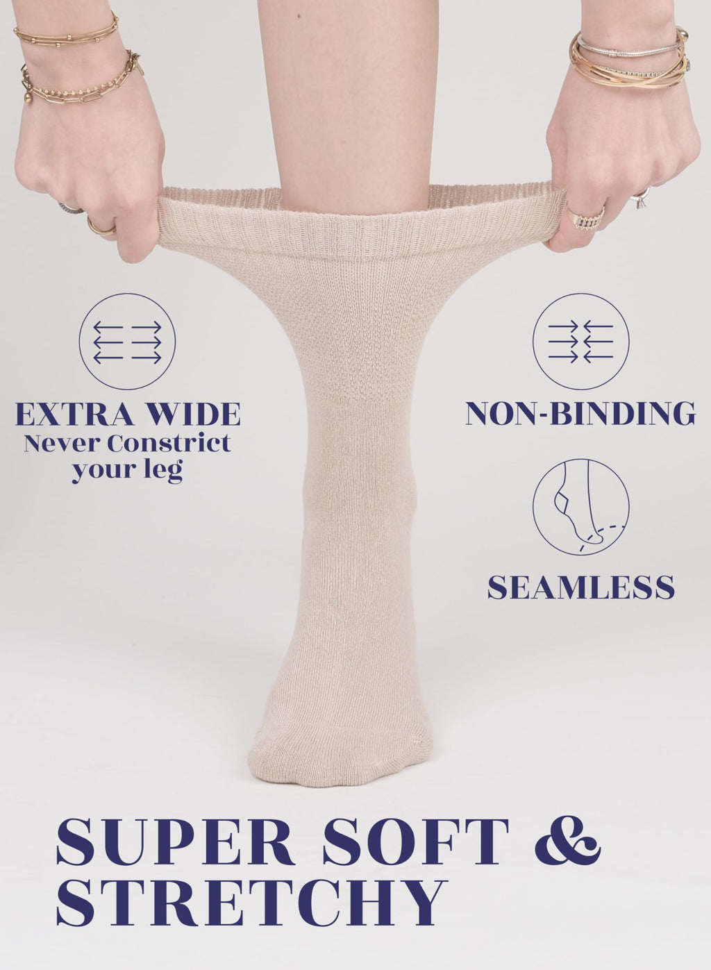 Bamboo Crew Socks W647923
