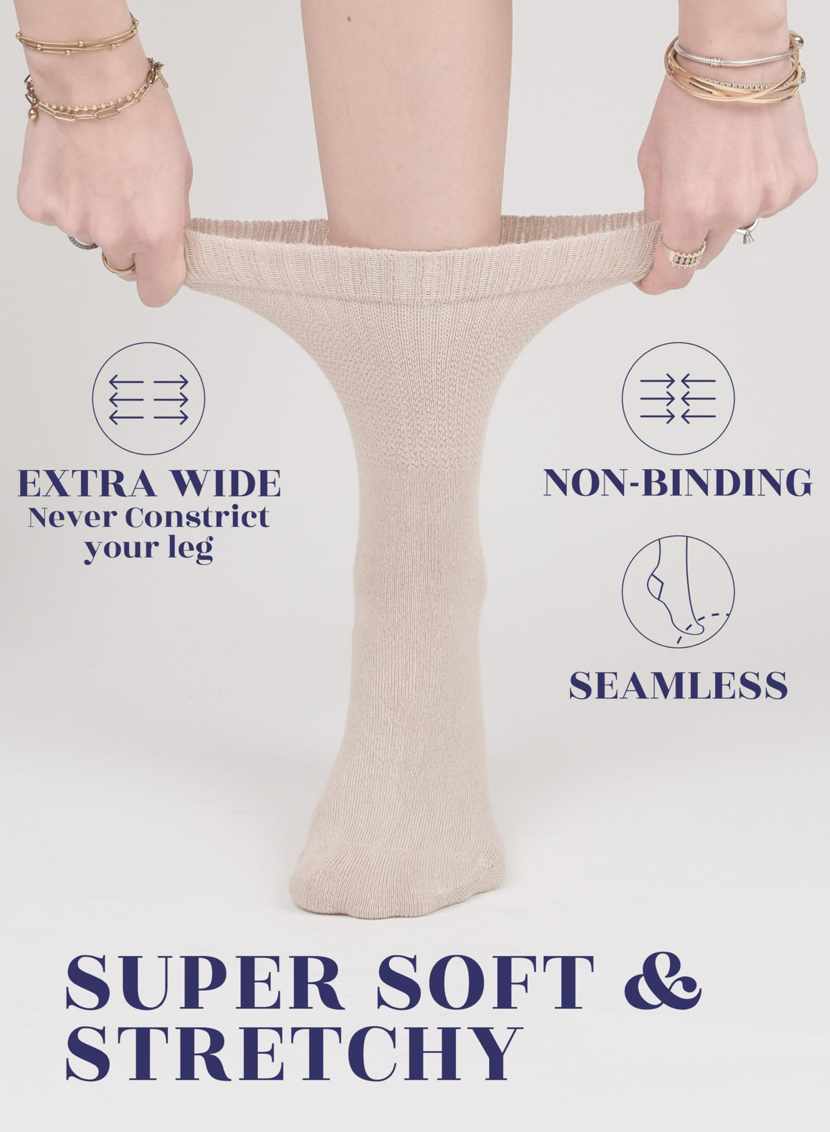 Bamboo Crew Socks W647923