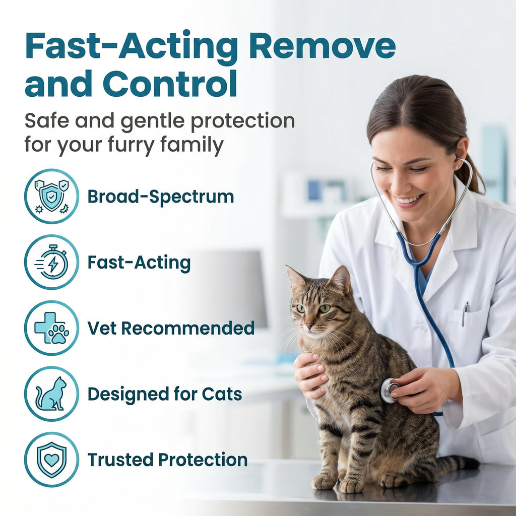 Dewormer Chewables for Cats and Kittens, 25 Chews L500