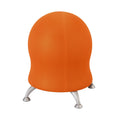 Orange Mesh Inflatable Ball Chair U4014