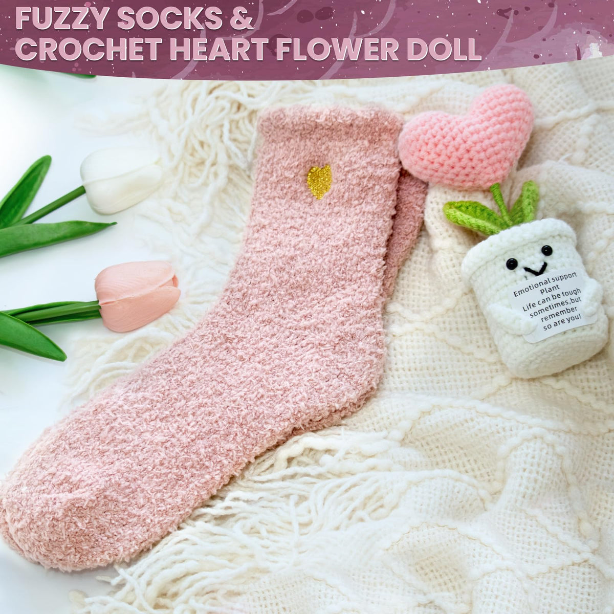 Pink White Care Package B9768