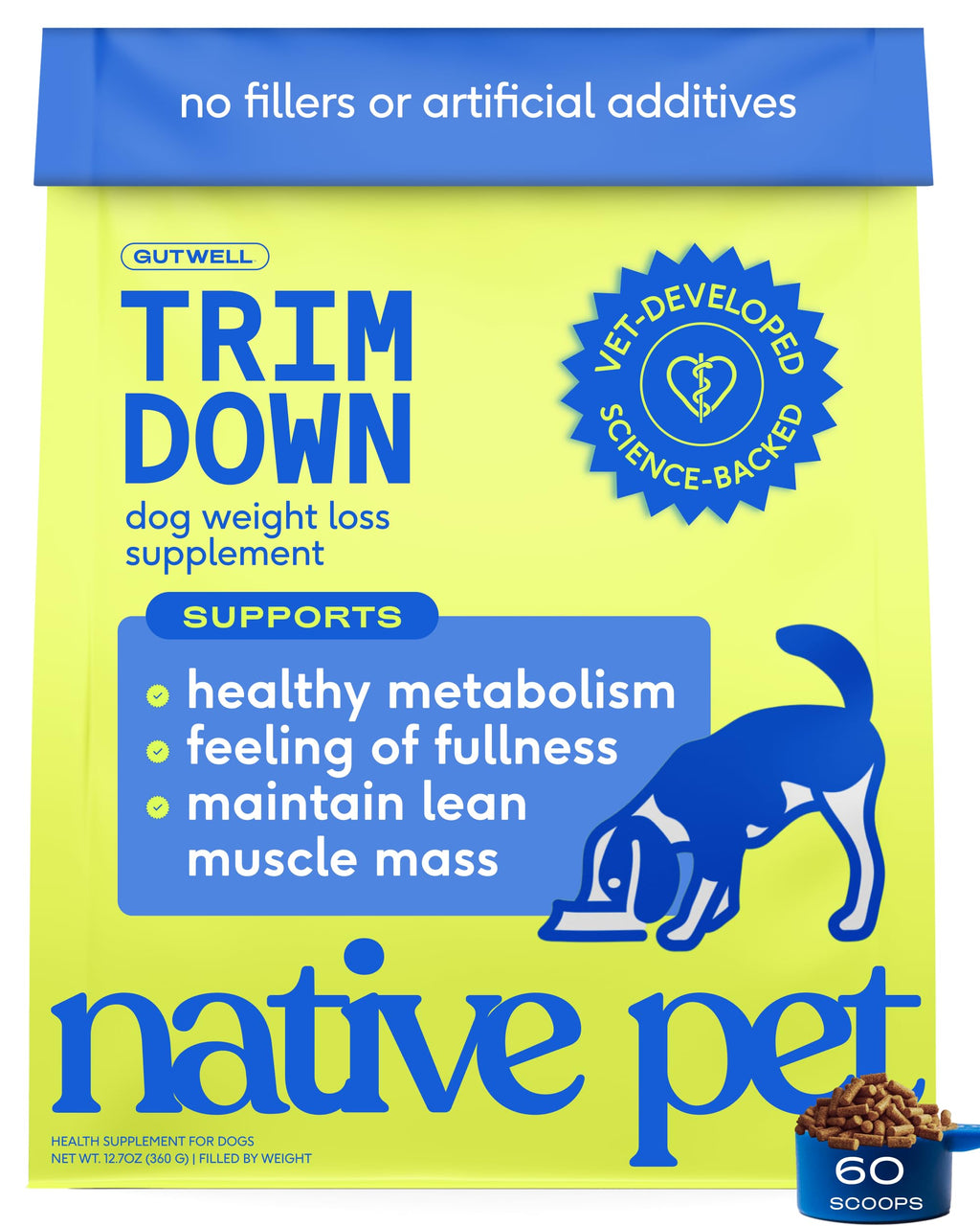 Weight Management Dog Food Topper & Supplement B36250
