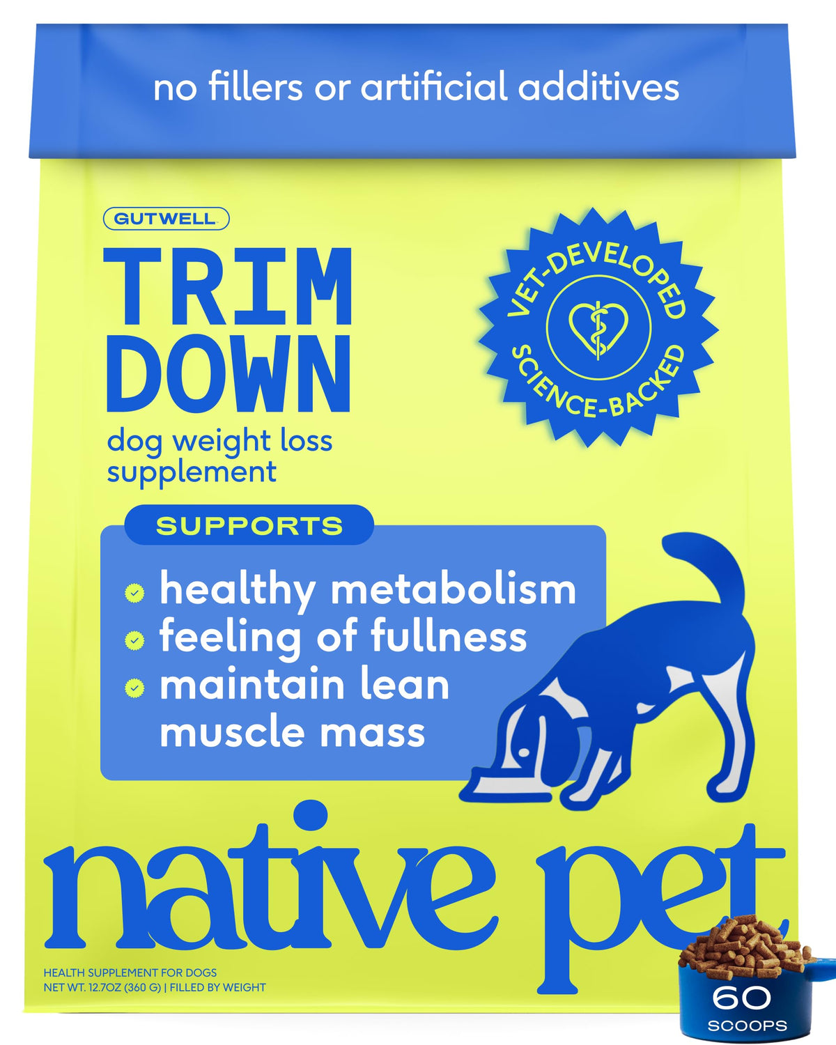 Weight Management Dog Food Topper & Supplement B36250