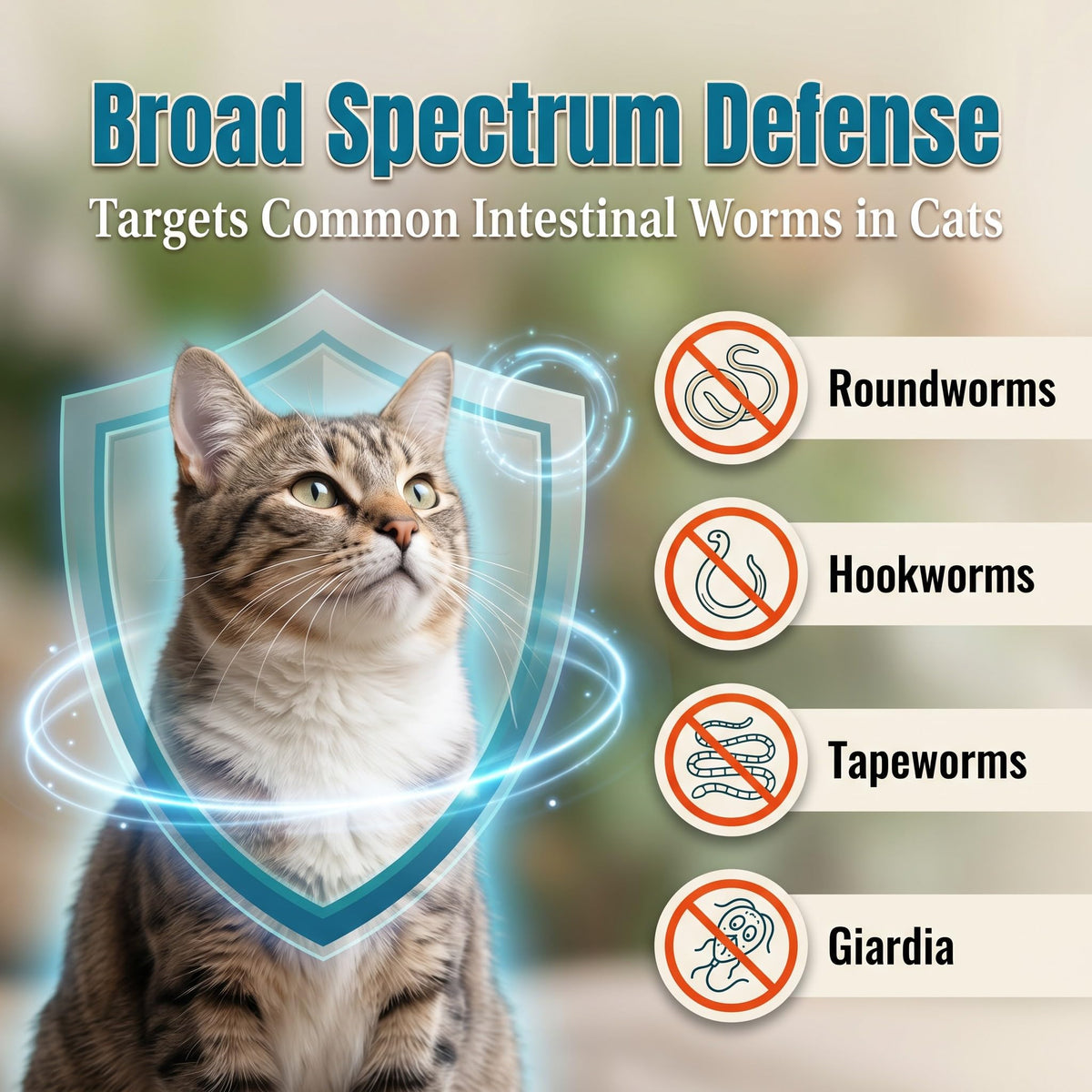 Dewormer Chewables for Cats and Kittens, 25 Chews L500