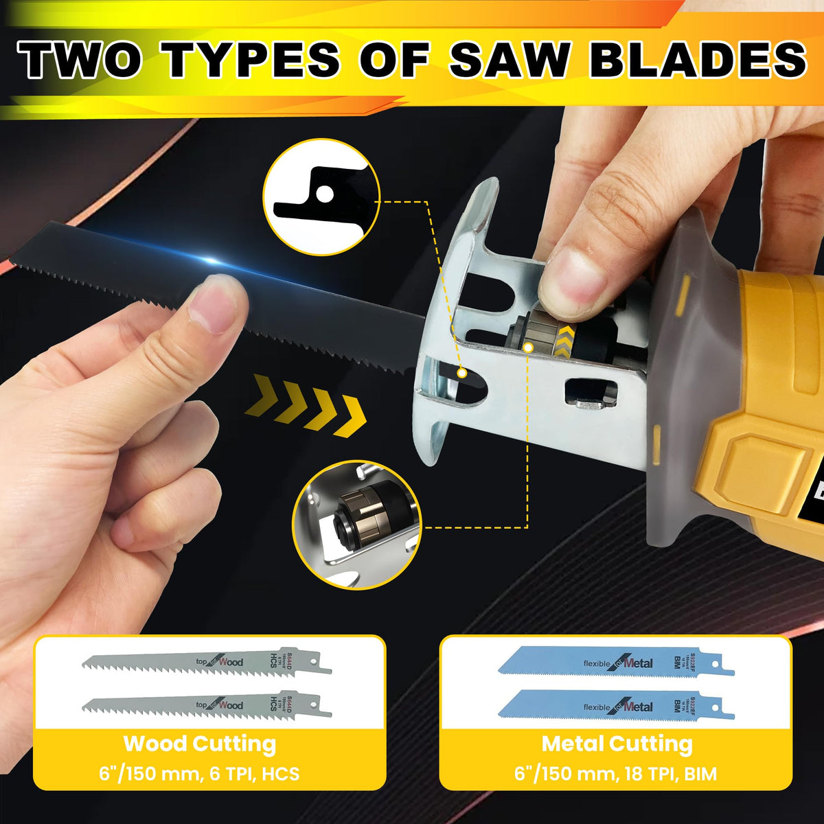 Cordless Reciprocating Saw O239031