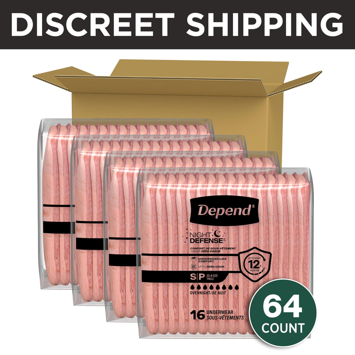 Adult Diapers Small 64 Count V227