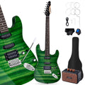 39" Full Size SSH Electric Guitar Starter Kit with Amp V94266