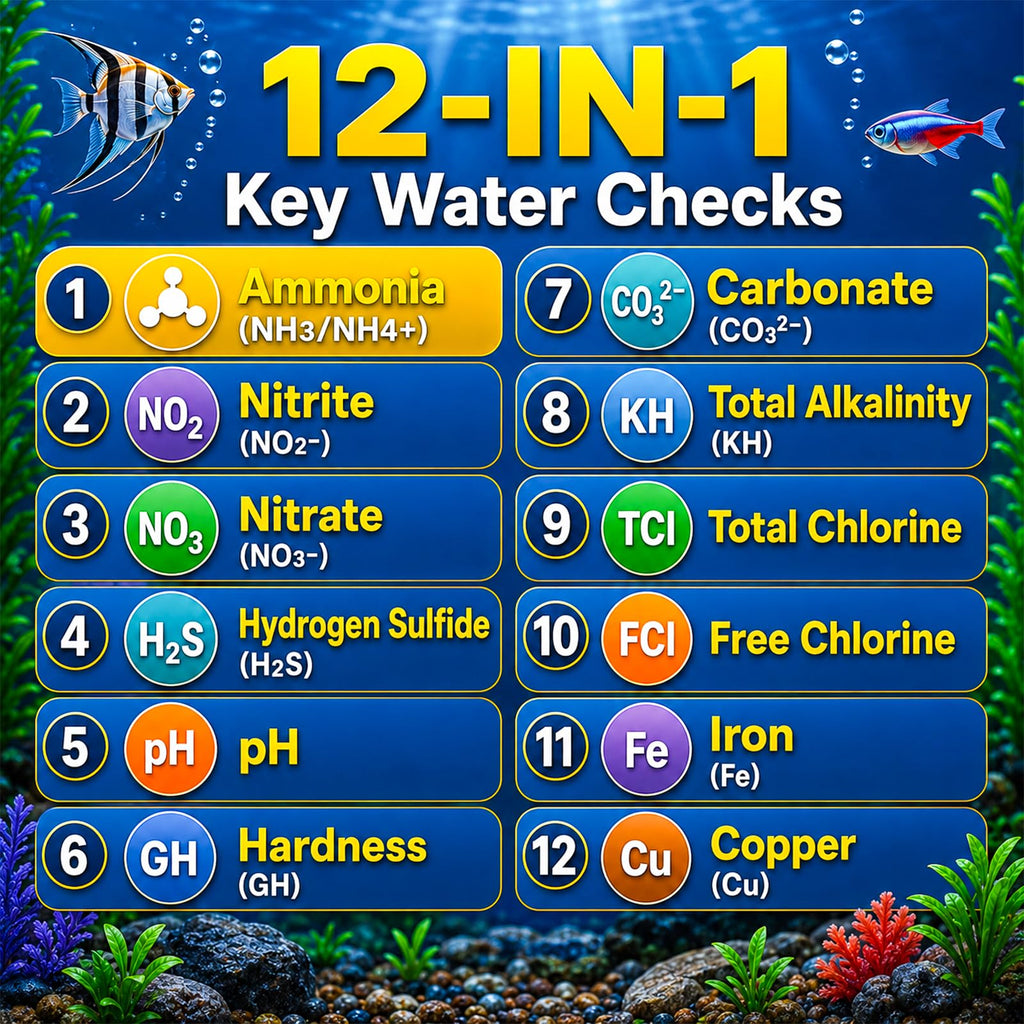 Aquarium Test Strips 50ct D9389