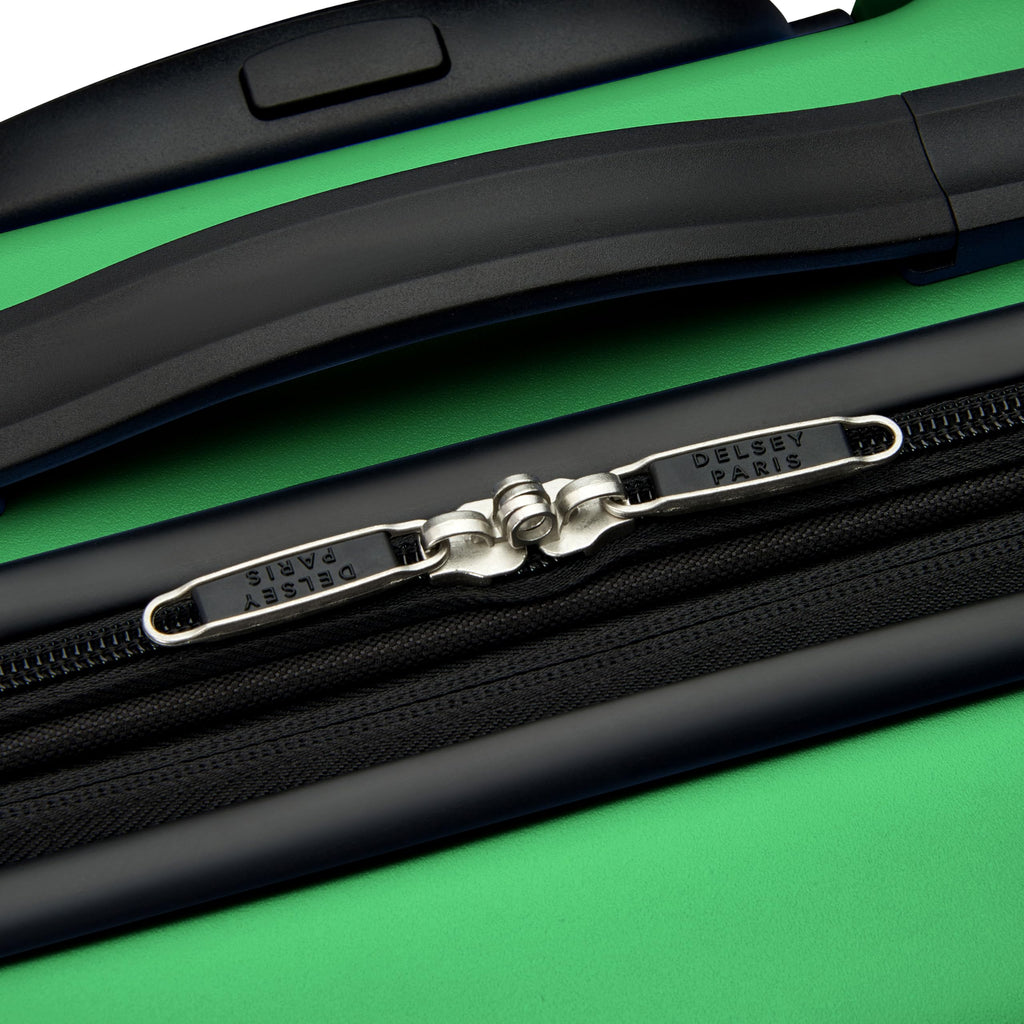 Green Carry-On 20 Inch Hardside Expandable Luggage with Spinner Wheels C7054