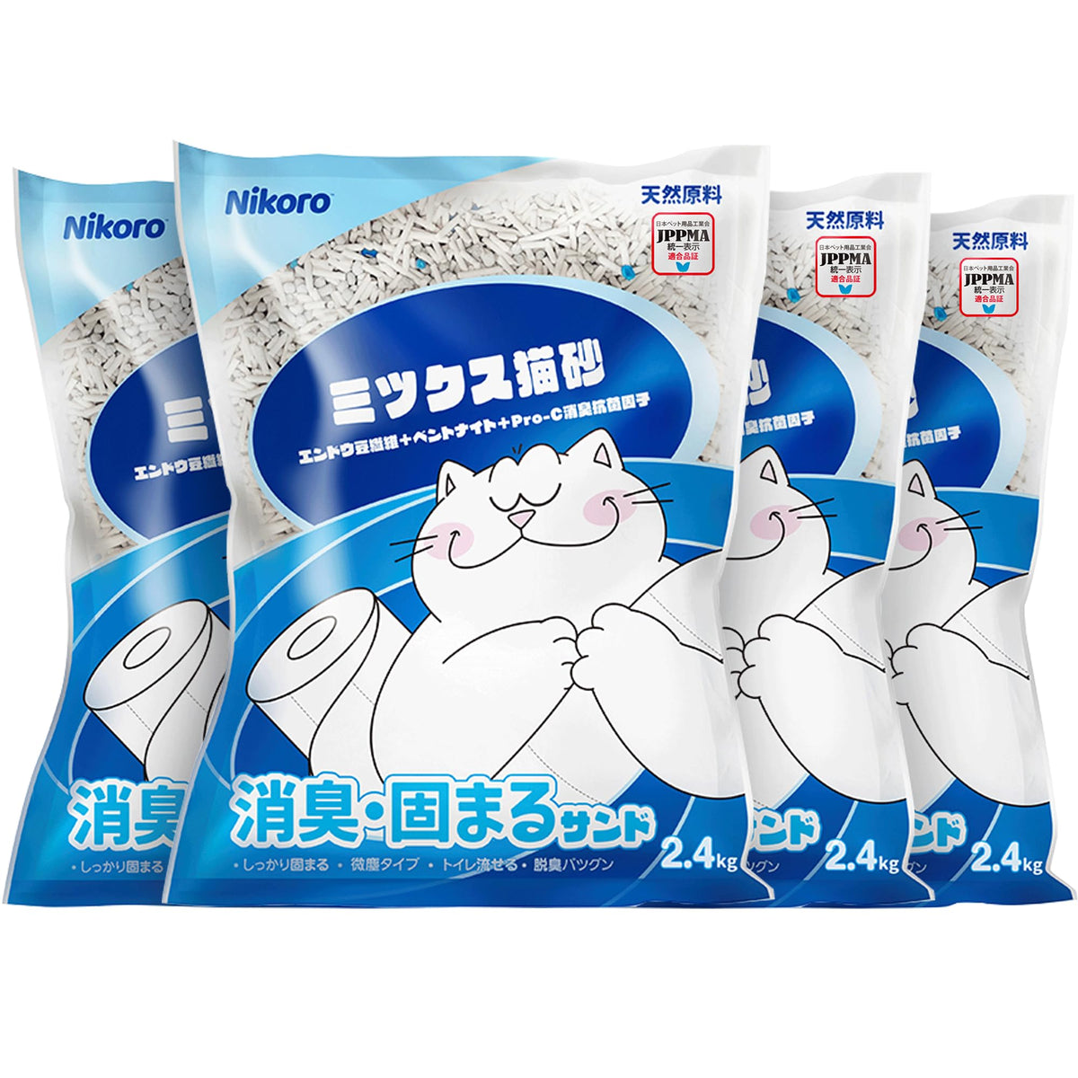 Tofu Cat Litter Strong Clumping 21lbs B37620