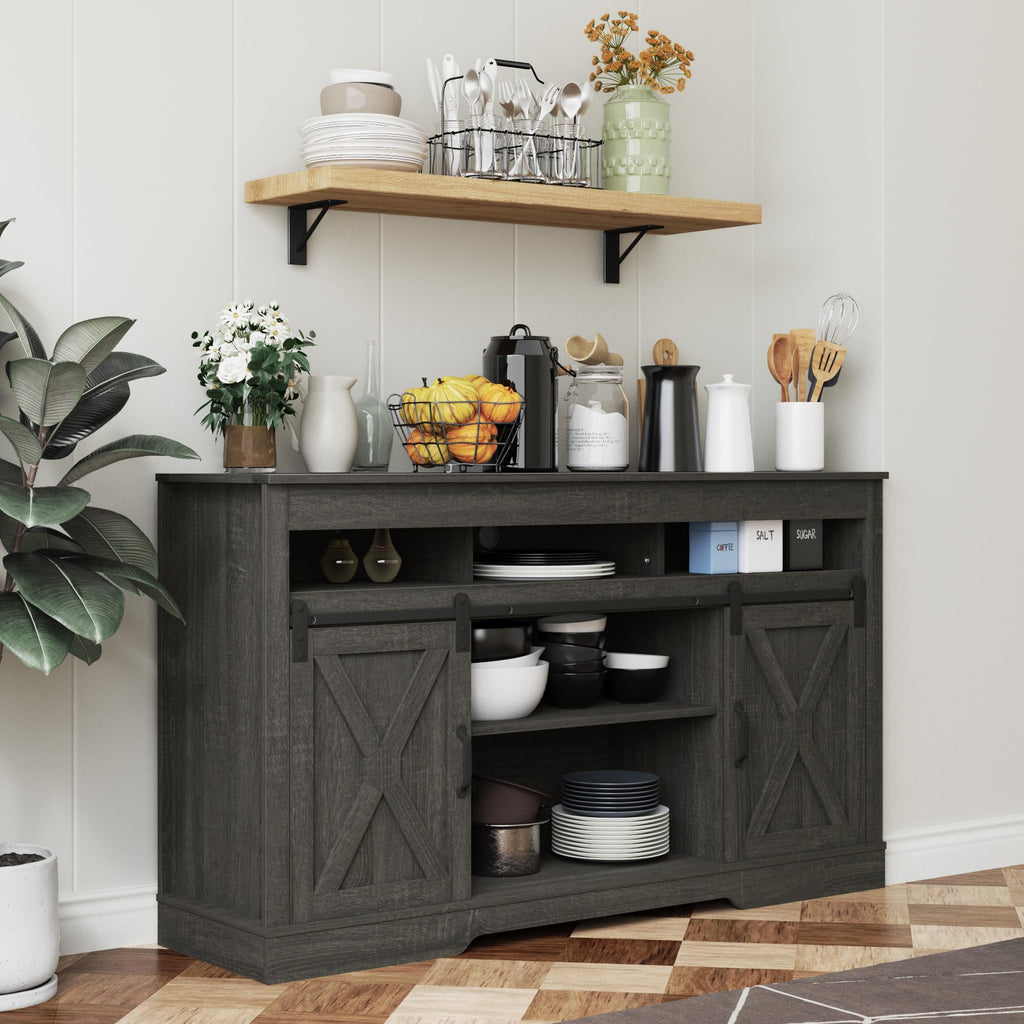 Farmhouse TV Stand for 65+ Inch TV M92174