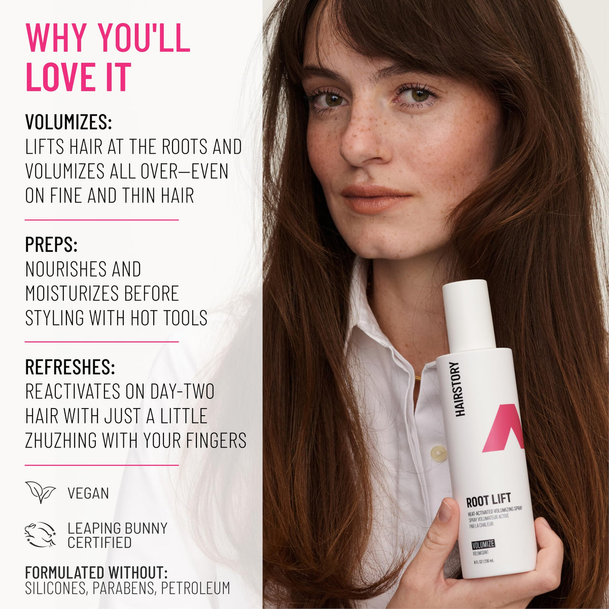 Heat Activated Volumizing Spray 8 oz W195269