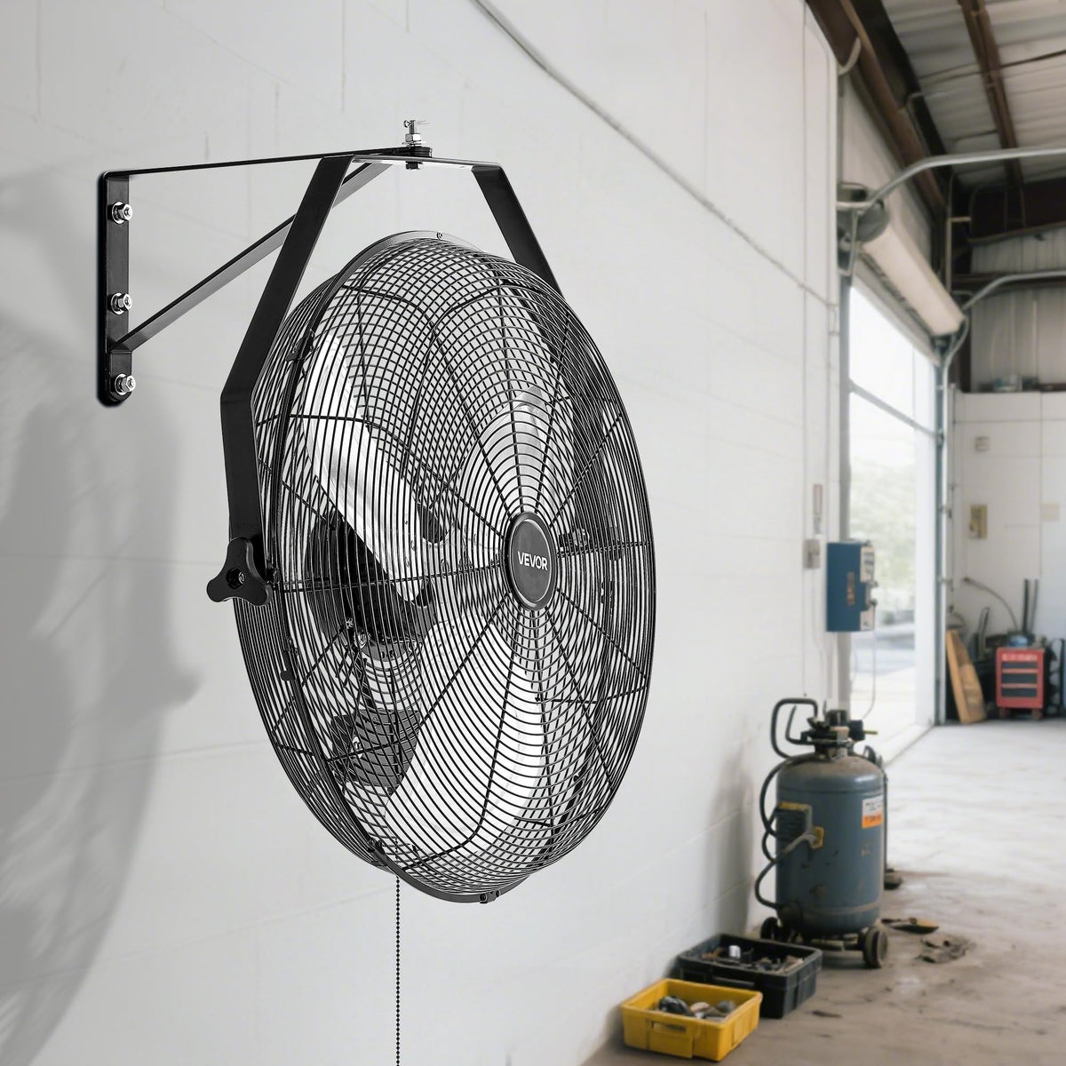 20 Inch Industrial Wall Mount Fan 3 Speeds L81002