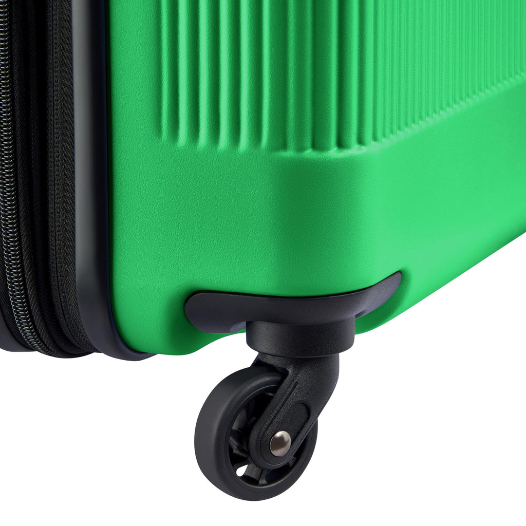 Green Carry-On 20 Inch Hardside Expandable Luggage with Spinner Wheels C7054