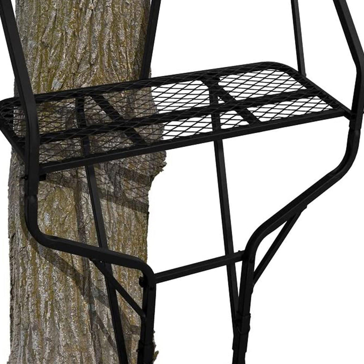 2 Person 18 Foot Tall Portable Hunting Tree Ladder Stand (2 Pack) F371648